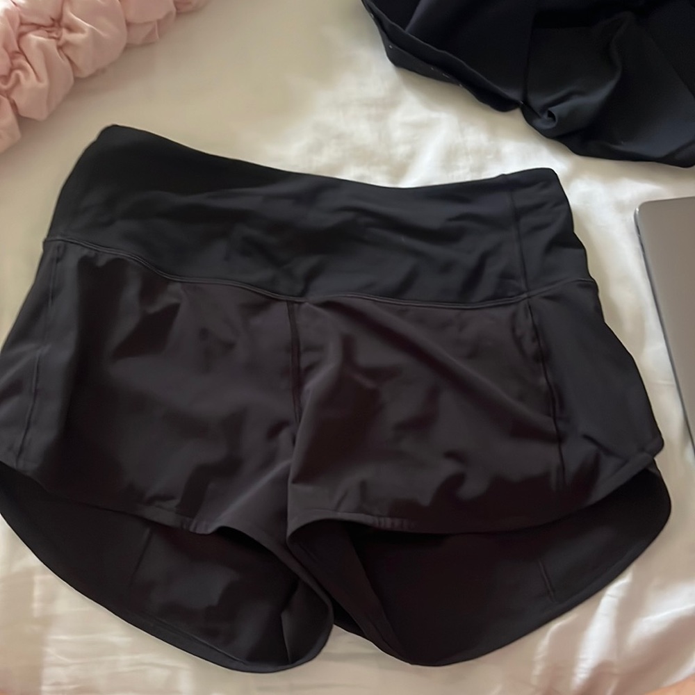 4inch lululemon sped up shorts